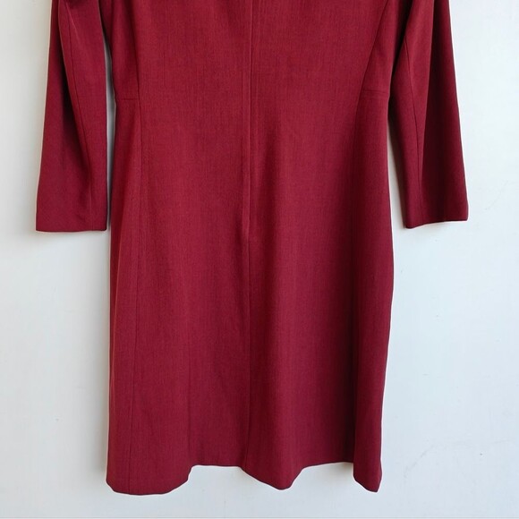 M.M. LaFleur Jeanette Dress Size 10 Brick Red - Picture 9 of 11